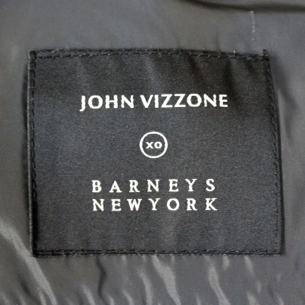 John Vizzone XO Barneys New York techno dark rey blazer size 50 Large Spain